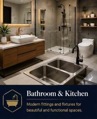 Bathroom & Kitchen